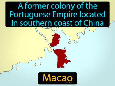 Macao Simple Definition
