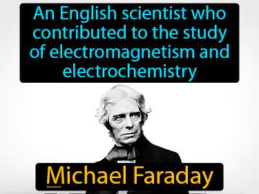 Michael Faraday Simple Definition