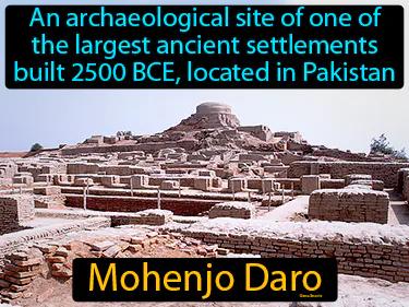 Mohenjo Daro Simple Definition