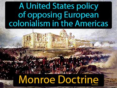 Monroe Doctrine Simple Definition