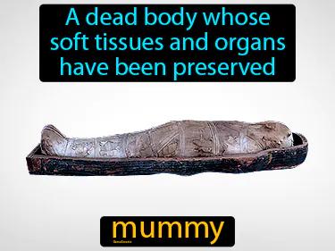 mummy Simple Definition