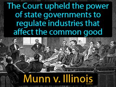 Munn v Illinois Simple Definition