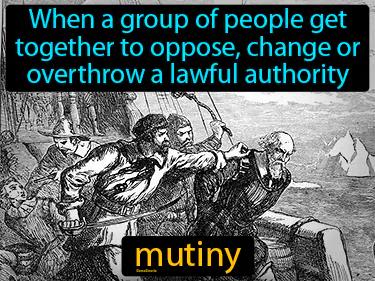 mutiny Simple Definition