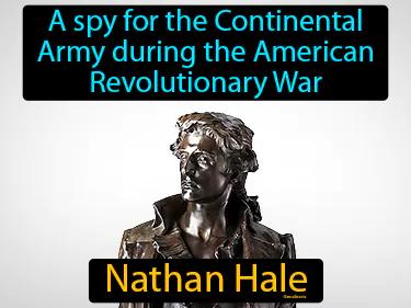 Nathan Hale Simple Definition