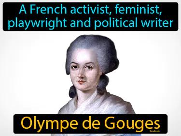 Olympe de Gouges Simple Definition