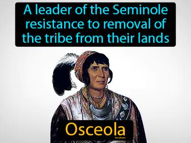 Osceola Simple Definition