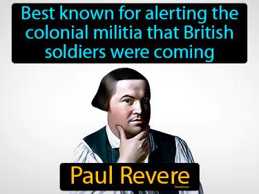 Paul Revere Simple Definition