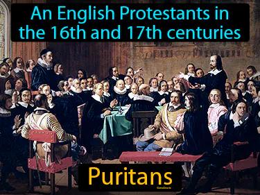 Puritans Simple Definition