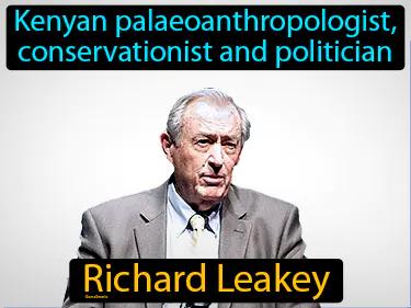 Richard Leakey Simple Definition