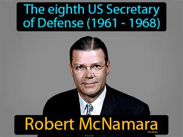 Robert McNamara Simple Definition