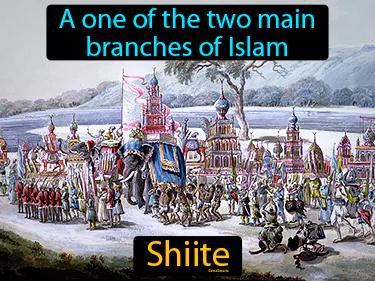 Shiite Simple Definition