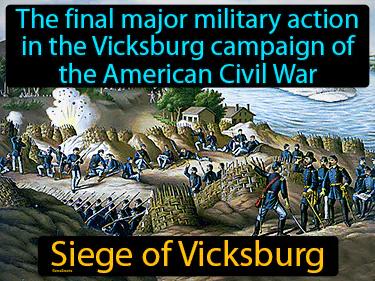 Siege of Vicksburg Simple Definition