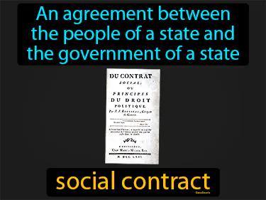 social contract Simple Definition