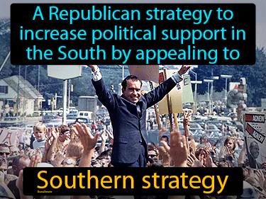 Southern strategy Simple Definition