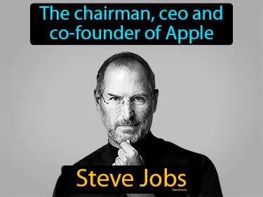 Steve Jobs Simple Definition