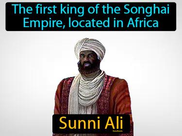 Sunni Ali Simple Definition