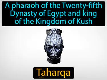 Taharqa Simple Definition