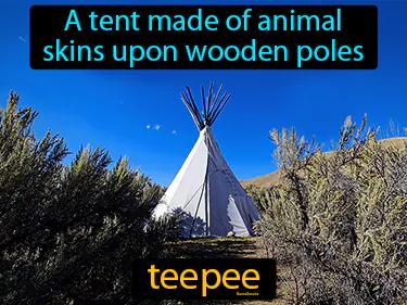 teepee Simple Definition