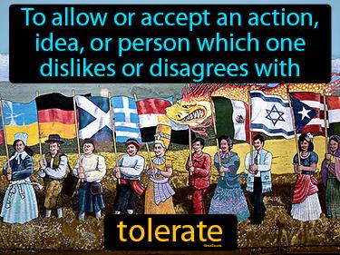 tolerate Simple Definition