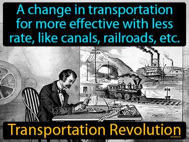 Transportation Revolution Simple Definition