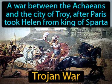 Trojan War Simple Definition