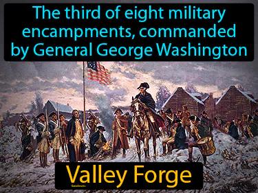 Valley Forge Simple Definition