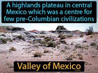 Valley of Mexico Simple Definition