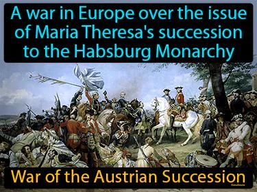 War of the Austrian Succession Simple Definition