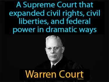 Warren Court Simple Definition