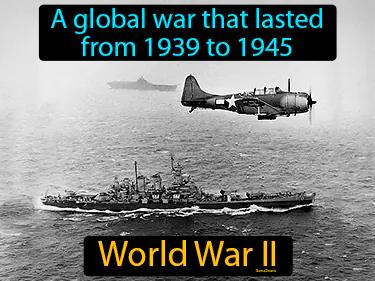 World War II Simple Definition