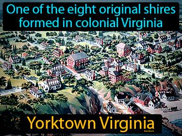 Yorktown Virginia Simple Definition