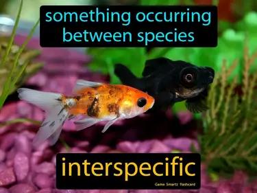interspecific Simple Definition