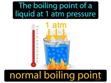 normal boiling point Simple Definition