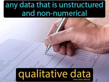 qualitative data Simple Definition