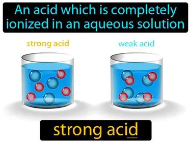 strong acid Simple Definition