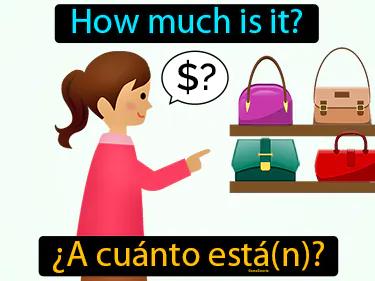 a cuanto estan Simple Definition