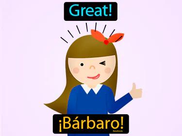 barbaro Simple Definition
