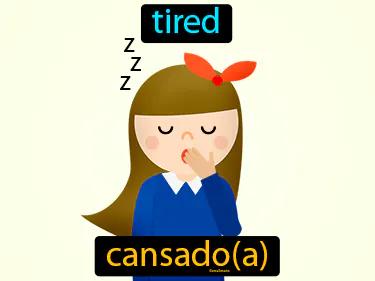 cansado Simple Definition
