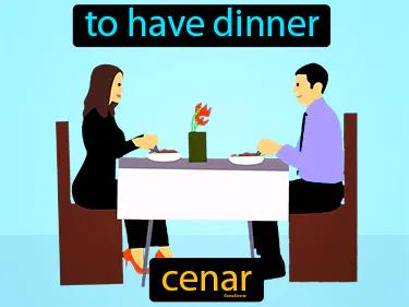 cenar Simple Definition
