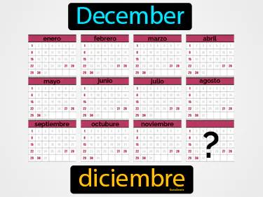diciembre Simple Definition