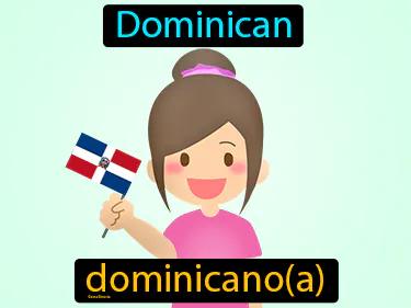 dominicano Simple Definition