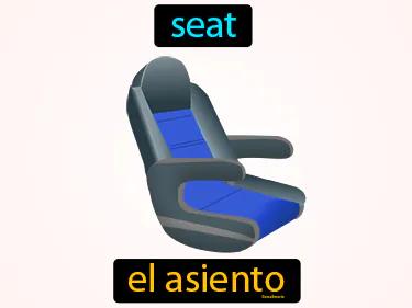 el asiento Simple Definition
