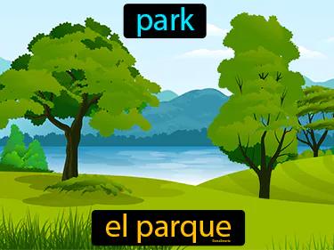 el parque Simple Definition