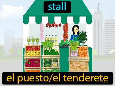 el puesto Simple Definition