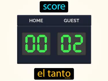 el tanto Simple Definition