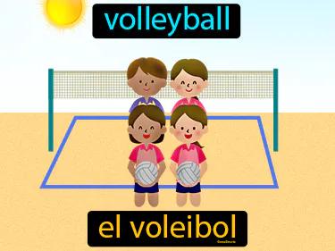 el voleibol Simple Definition