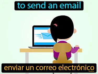 enviar un correo electronico Simple Definition