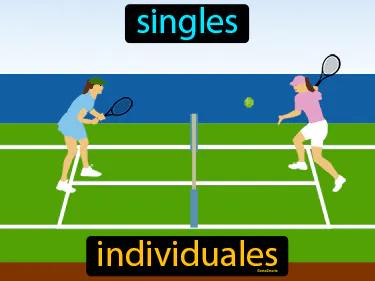 individuales Simple Definition