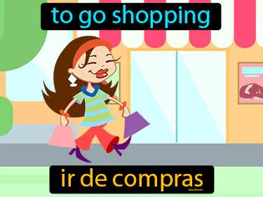 ir de compras Simple Definition
