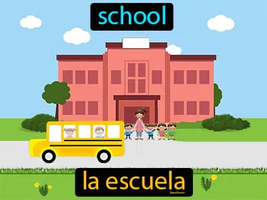 la escuela Simple Definition